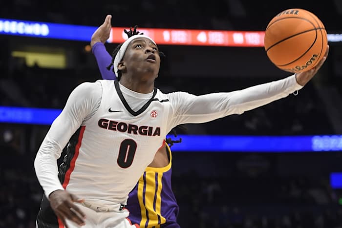 Georgia Bulldogs guard Terry Roberts 